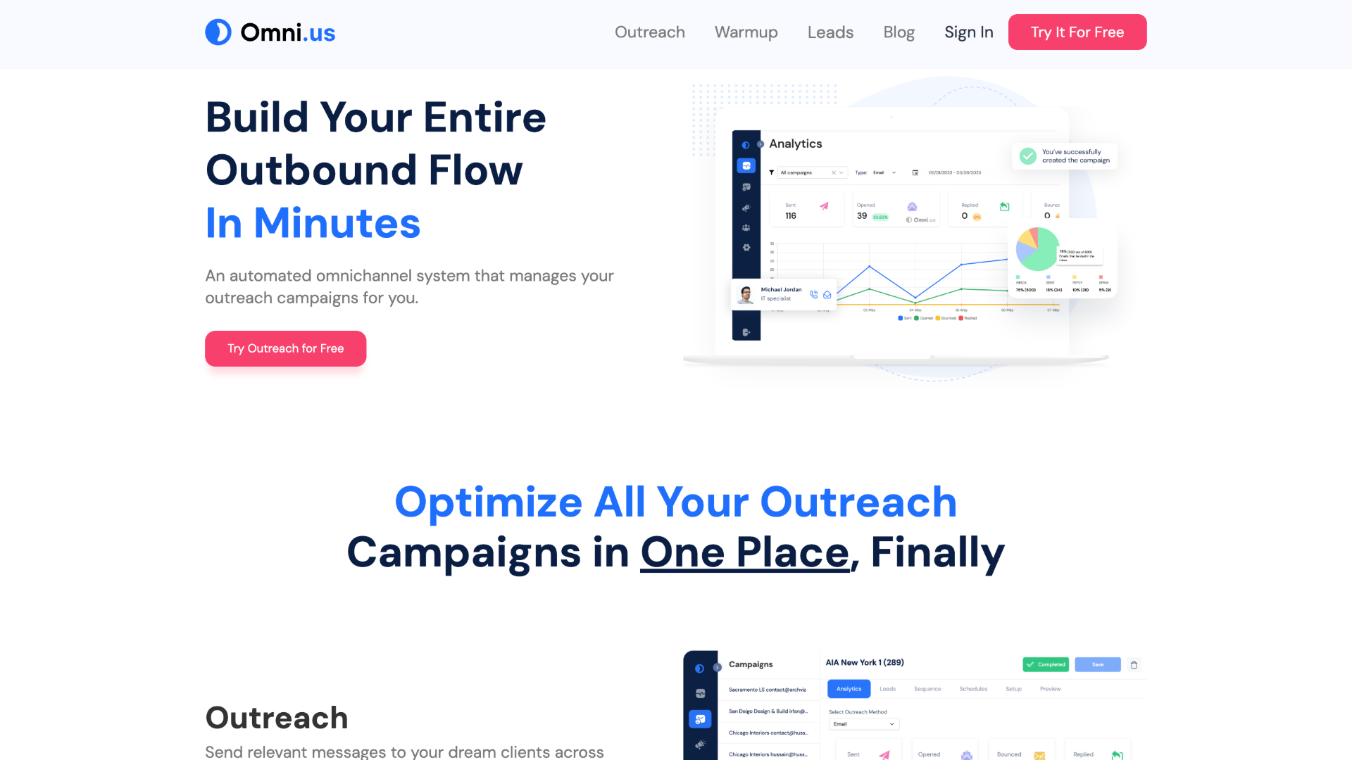 Omni.us - Omni-Channel Outreach & Prospecting SaaS